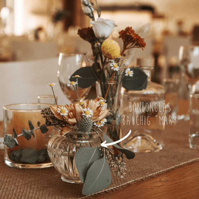 Vase / Teelichtglas "Mary" LEIHEN
