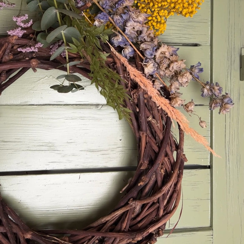 Weidenkranz DIY Paket – Annas Blumenpoesie