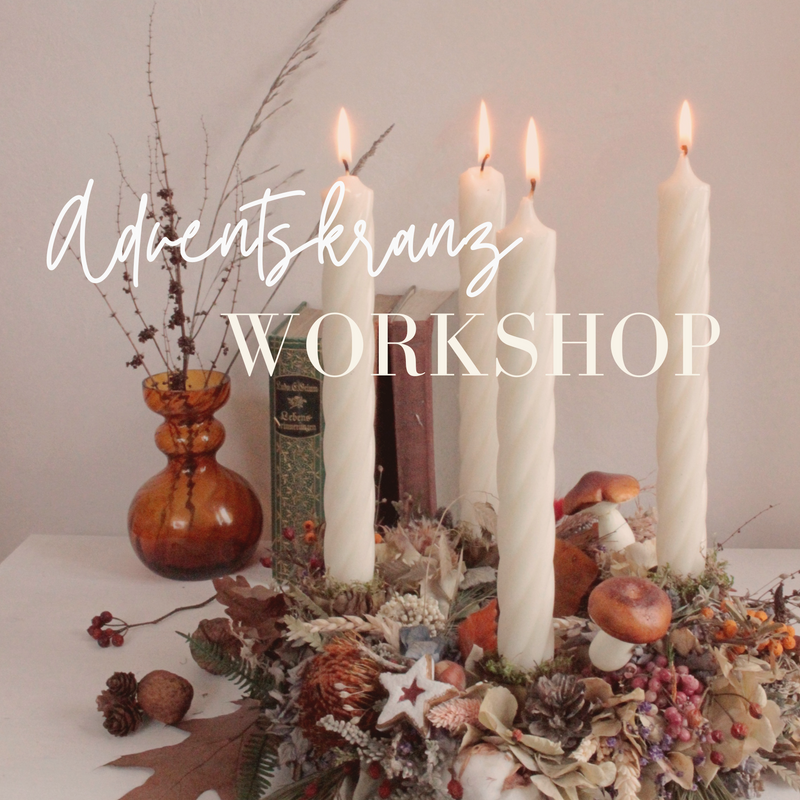 Adventskränze - Blumenworkshop Anmeldung 15. November