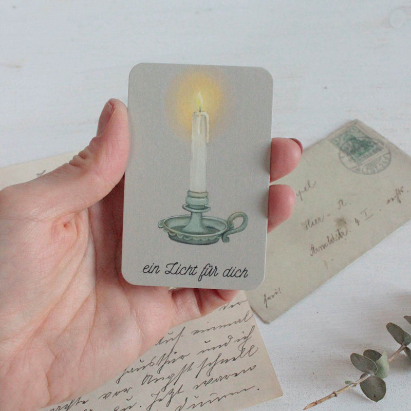 Mini Karte "Ein Licht für dich"