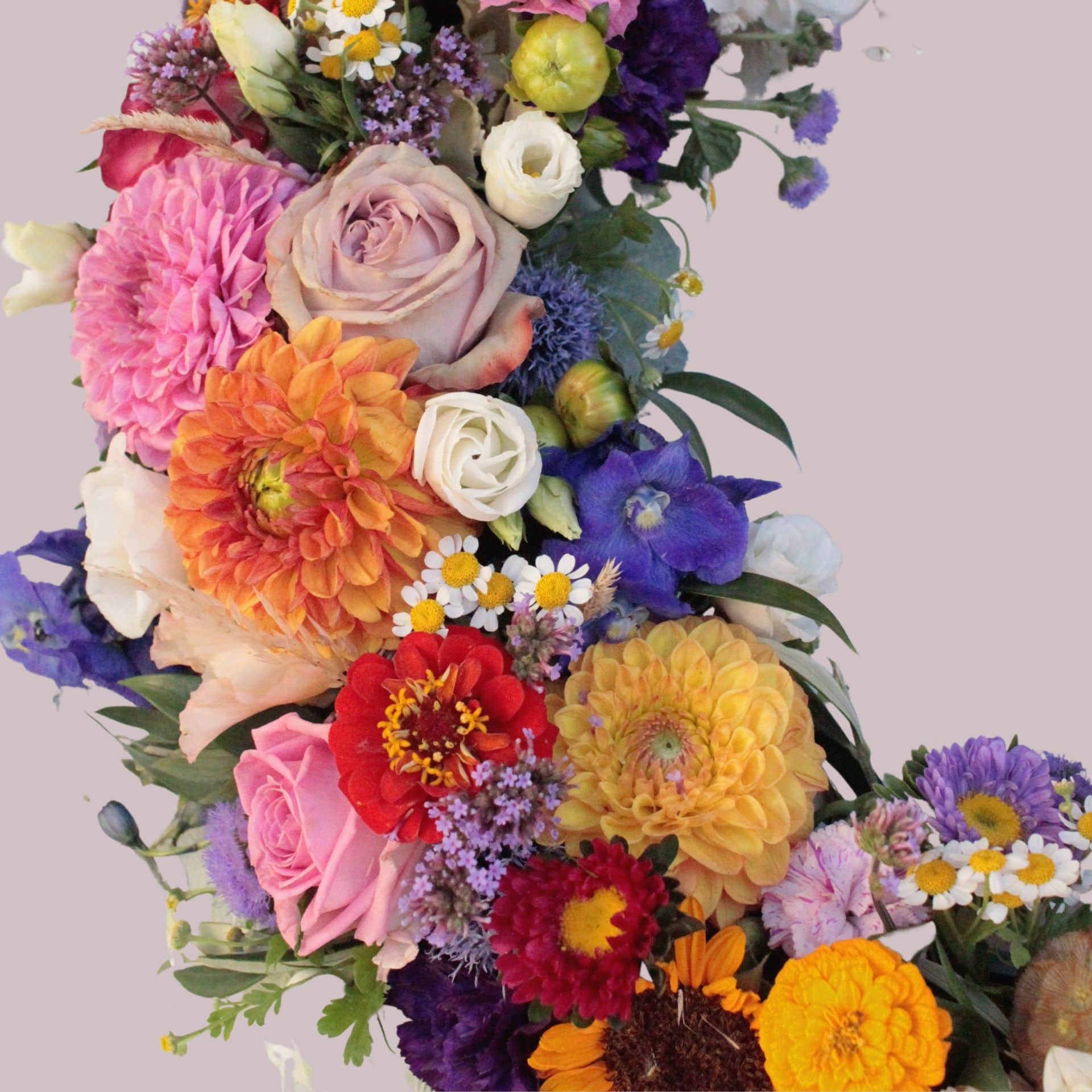 Blumenkranz aus Frischblumen