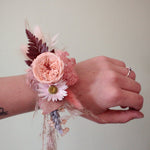 Armband mit Trockenblumen "Lea"