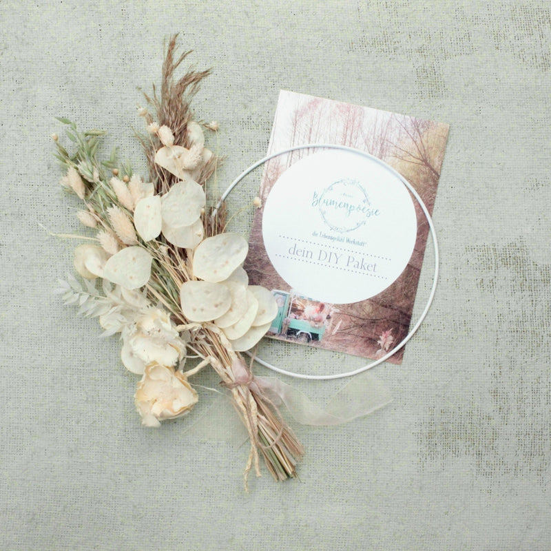 DIY Paket Blumenring