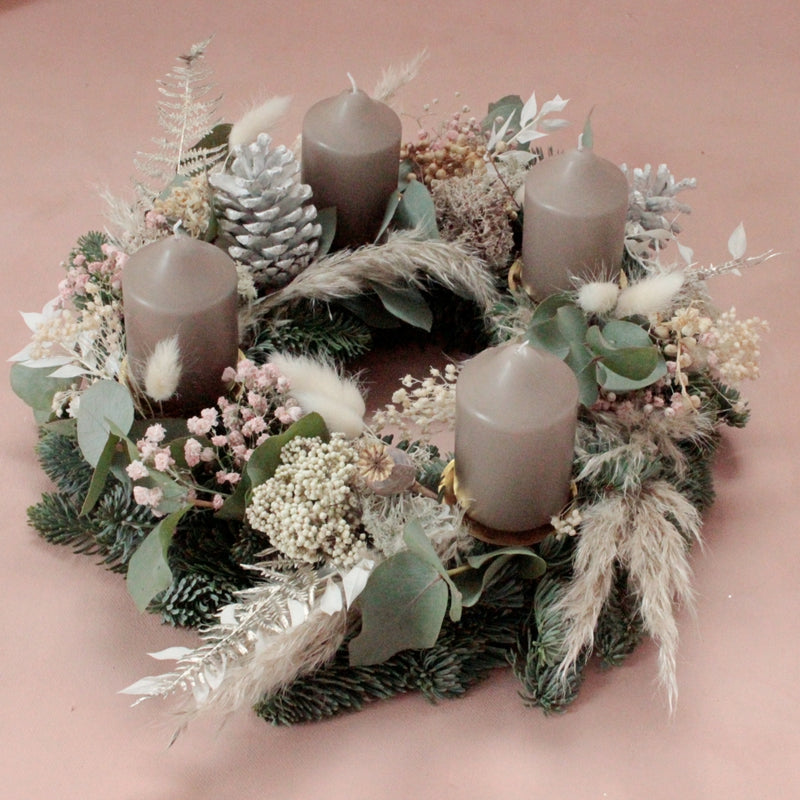 Adventskranz Winterliebe