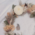 Windhauch - Kranz aus Trockenblumen